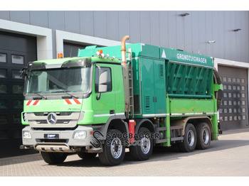 Limpieza de alcantarillado MERCEDES-BENZ Actros 4144