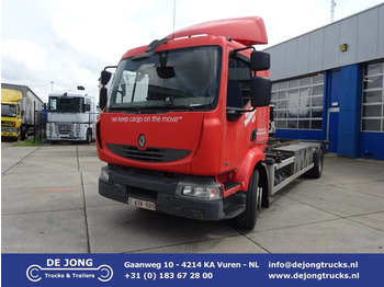 Camión portacontenedore/ Intercambiable RENAULT Midlum 220