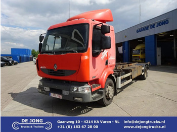 Camión portacontenedore/ Intercambiable RENAULT Midlum 220