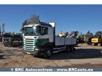 Camión caja abierta SCANIA R 480