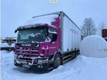 Camión caja cerrada SCANIA P94