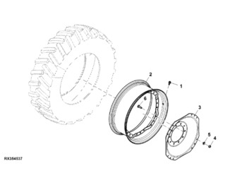 Llanta JOHN DEERE