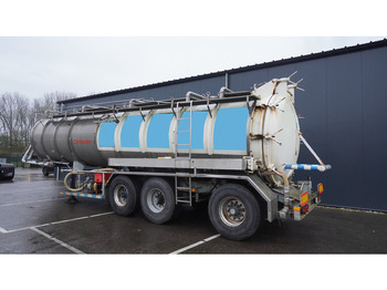 Semirremolque cisterna para transporte de alimentos Burg 3 AXLE WATER TANK 29.975LTR: foto 3