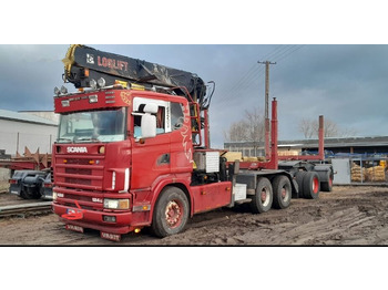 Camión forestal SCANIA 124