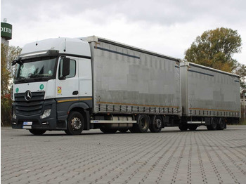 Camión lona MERCEDES-BENZ Actros 2542