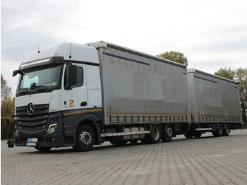 Camión lona MERCEDES-BENZ Actros 2542