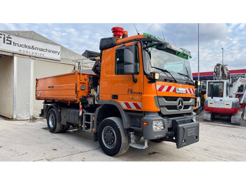 Leasing de Mercedes-Benz Actros 1832 AK tipper 4x4 - crane Fassi 9.2M - remote control  Mercedes-Benz Actros 1832 AK tipper 4x4 - crane Fassi 9.2M - remote control: foto 4