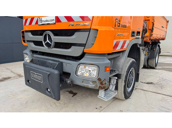 Leasing de Mercedes-Benz Actros 1832 AK tipper 4x4 - crane Fassi 9.2M - remote control  Mercedes-Benz Actros 1832 AK tipper 4x4 - crane Fassi 9.2M - remote control: foto 2