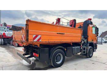 Leasing de Mercedes-Benz Actros 1832 AK tipper 4x4 - crane Fassi 9.2M - remote control  Mercedes-Benz Actros 1832 AK tipper 4x4 - crane Fassi 9.2M - remote control: foto 5