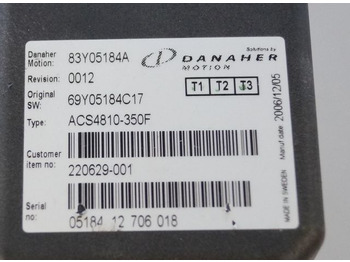 Unidad de control para Equipo de manutención Toyota/BT 220629-001 | Danaher motion AC Superdrive motor controller 83Y05184A A Danaher motion AC Superdrive motor controller 83Y05184A ACS4810-350F Rev 0012 sn. 0518412706018: foto 2