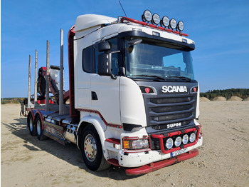 Camión forestal SCANIA 1