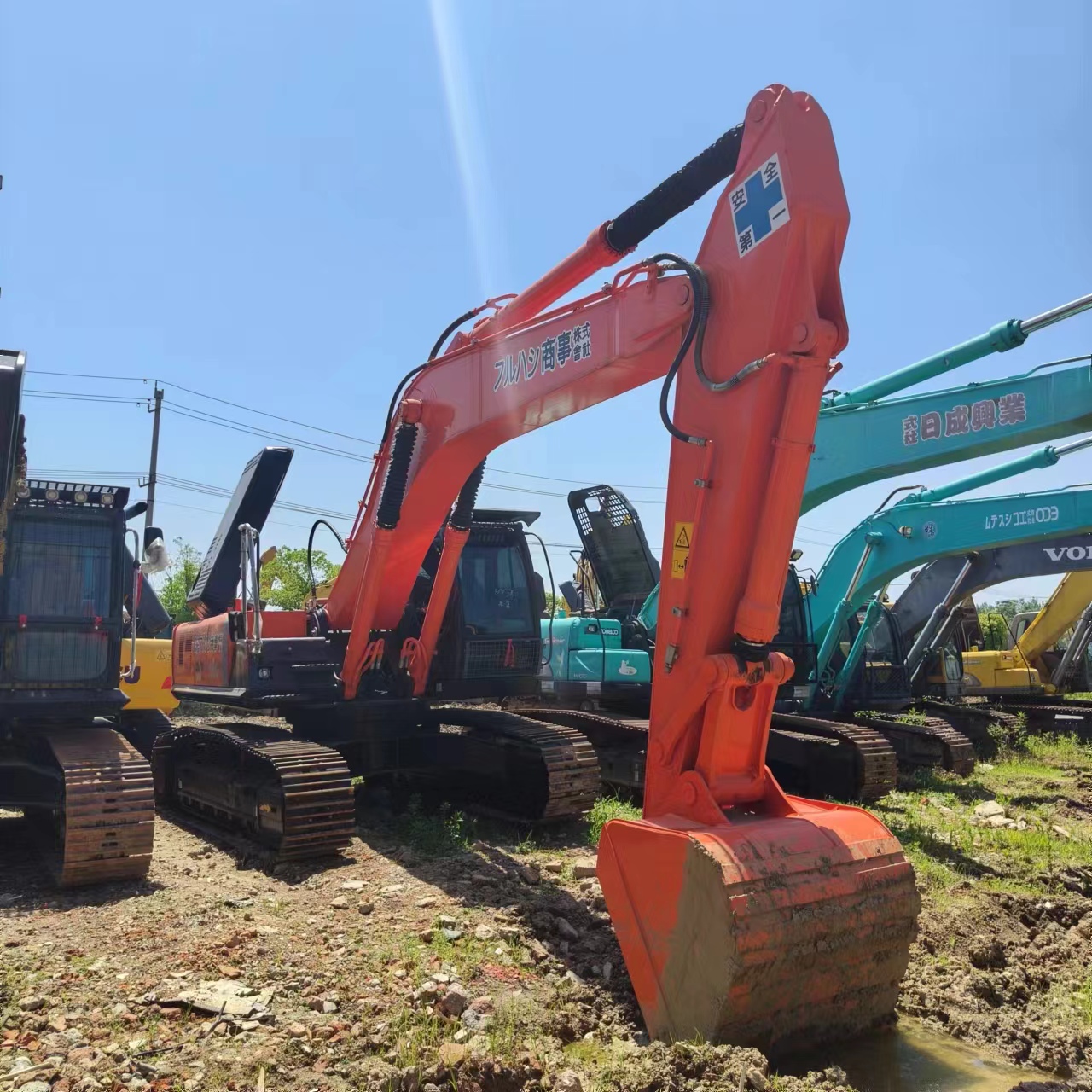 Excavadora de cadenas HITACHI ZX350