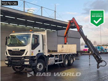 Leasing de Iveco Trakker 360 6X4 Palfinger PK 18502 SH D Kran Crane Big axle Euro 6 Iveco Trakker 360 6X4 Palfinger PK 18502 SH D Kran Crane Big axle Euro 6: foto 1