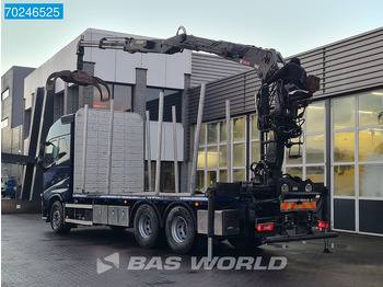 Leasing de Volvo FH16 550 6X4 Holztransport Wood Crane Loglift 165z Retarder Euro 6 Volvo FH16 550 6X4 Holztransport Wood Crane Loglift 165z Retarder Euro 6: foto 3