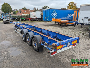 Semirremolque portacontenedore/ Intercambiable Renders ROC 12.27 CC 3-Assen MB Discbrakes - 4940KG - 2x20FT 1x40FT - FLAT (O2058): foto 4