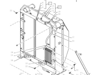 Radiador KOBELCO