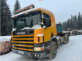 Camión multibasculante SCANIA P124