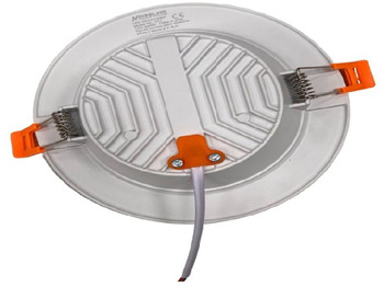 Equipo de construcción Unused 40 x 12w Round LED panel waterproof IP44 - 4000K (neutral white). - 1020 lm - AC220-240V 50/60Hz - 30.000 u - SMD LED - Including LED driver - dim. 156 mm x 26.6 mm - Installation diameter 115: foto 3