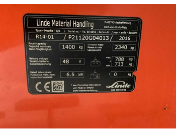 Retráctil Linde R14-01: foto 3