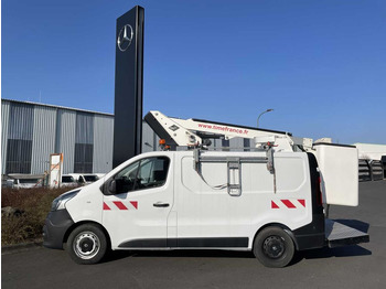 Camión con plataforma elevadora, Furgoneta Renault Trafic dCi 120 L1H1 / TIME France ETL 21 8m: foto 2