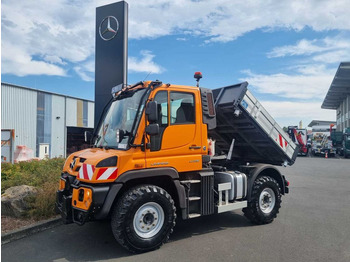 Camión volquete UNIMOG