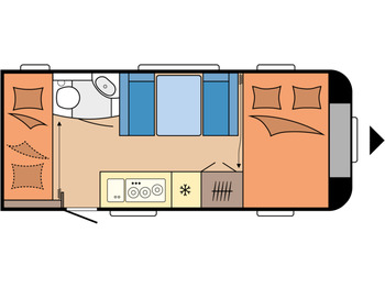 Caravana HOBBY DE LUXE 490 KMF