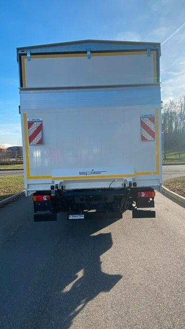 Furgoneta con lona nuevo DAF LF 210 8t Pritsche-Plane LBW Tageszulassung: foto 7