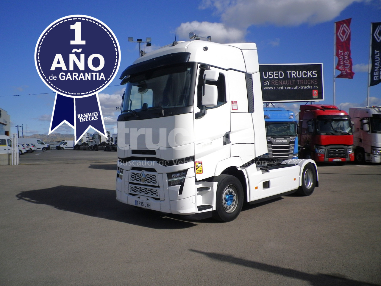 Cabeza tractora RENAULT T520 HIGH SLEEPER CAB: foto 1