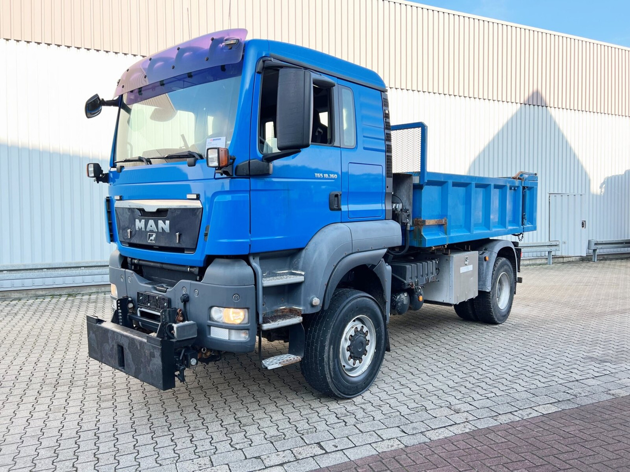 Camión volquete MAN TGS 18.360 4X4 BL TGS 18.360 4X4 BL, Hinterkipper, hydr. Heckklappe, Winterdienstausstattung: foto 7