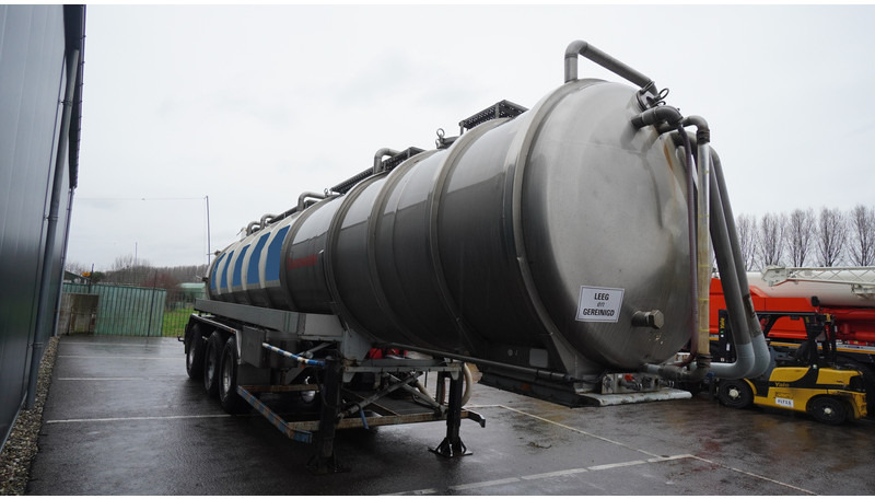 Semirremolque cisterna para transporte de alimentos Burg 3 AXLE WATER TANK 29.975LTR: foto 7