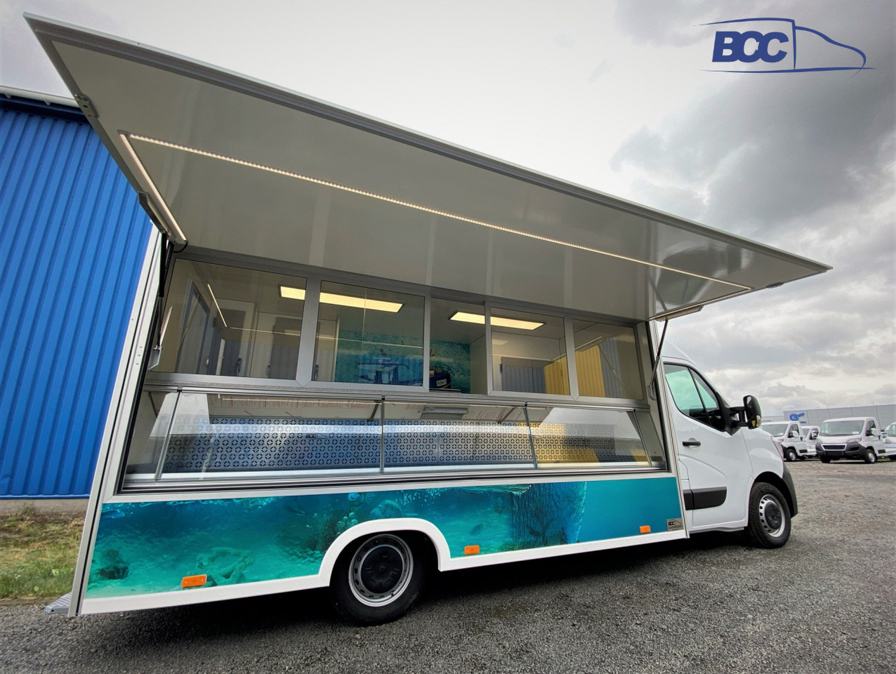 Camión tienda nuevo BCC POLSKA - FOOD TRUCK - MOBILNY SKLEP RYBNY, PEUGEOT BOXER: foto 7