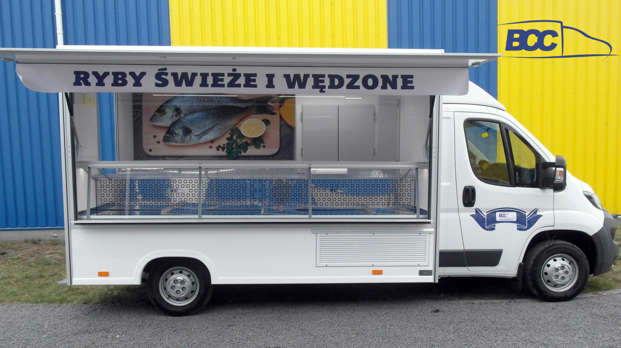 Camión tienda nuevo BCC POLSKA - FOOD TRUCK - MOBILNY SKLEP RYBNY, PEUGEOT BOXER: foto 9