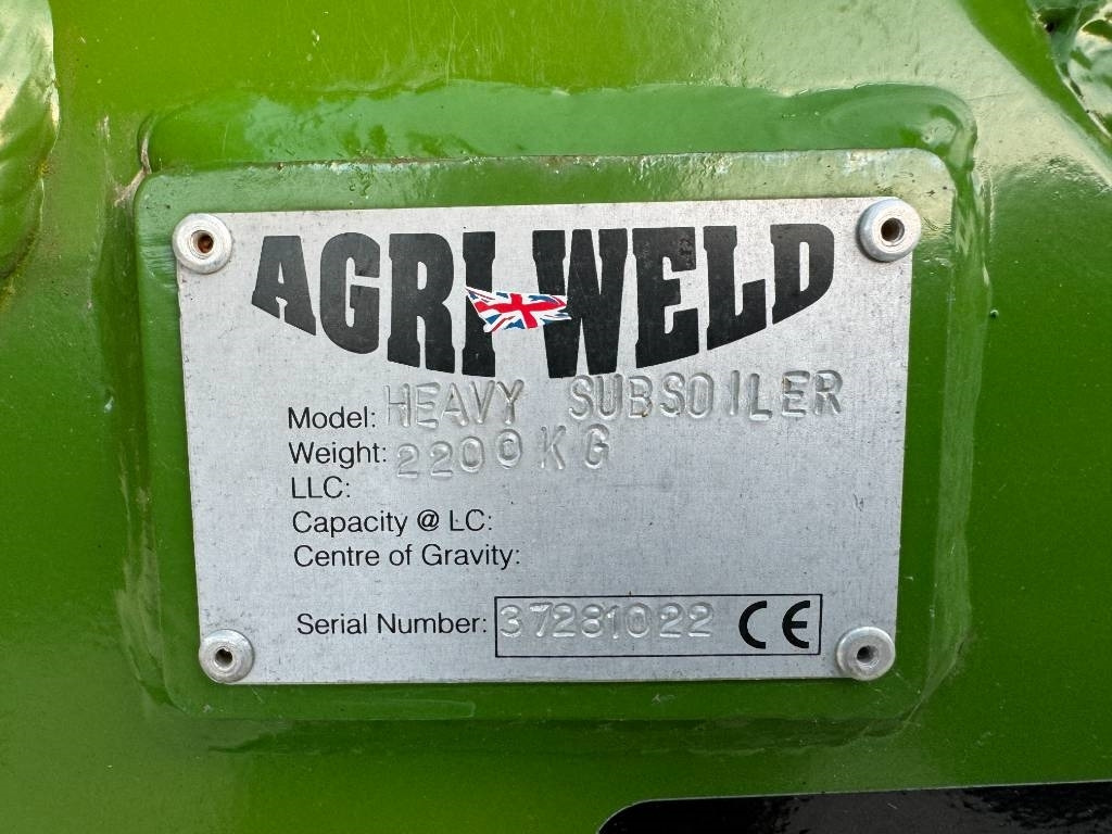 Cultivador Agriweld 5 Leg Subsoiler: foto 9