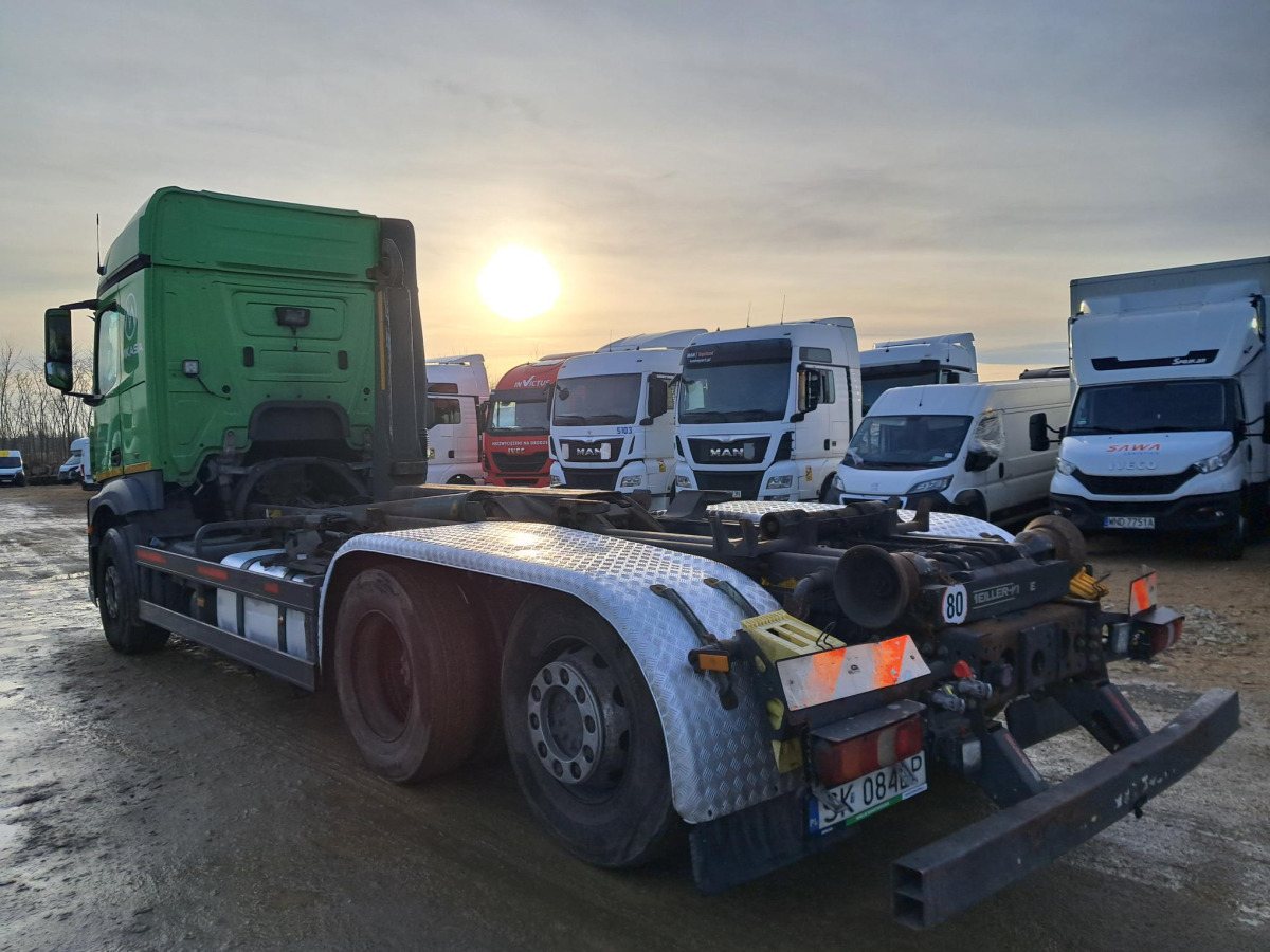 Camión multibasculante MERCEDES BENZ ACTROS HAKOWIEC: foto 6