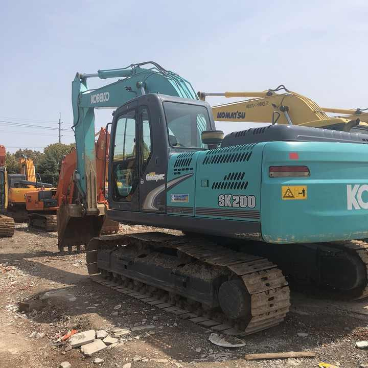 Leasing de  Japan Original 20 Ton used  Kobelco SK200-8 Used Hydraulic Crawler Excavator japanese used excavator for sale Japan Original 20 Ton used  Kobelco SK200-8 Used Hydraulic Crawler Excavator japanese used excavator for sale: foto 6