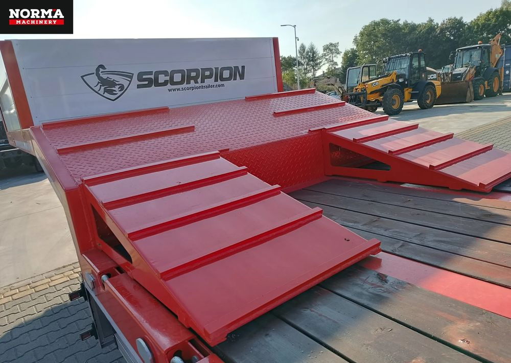 Semirremolque góndola rebajadas nuevo Scorpion 4 osie TRAX z zagłębieniami: foto 7