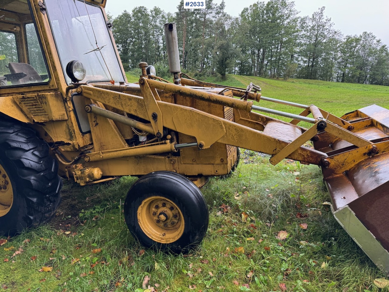 Retroexcavadora 1976 Ford 550 Backhoe: foto 7