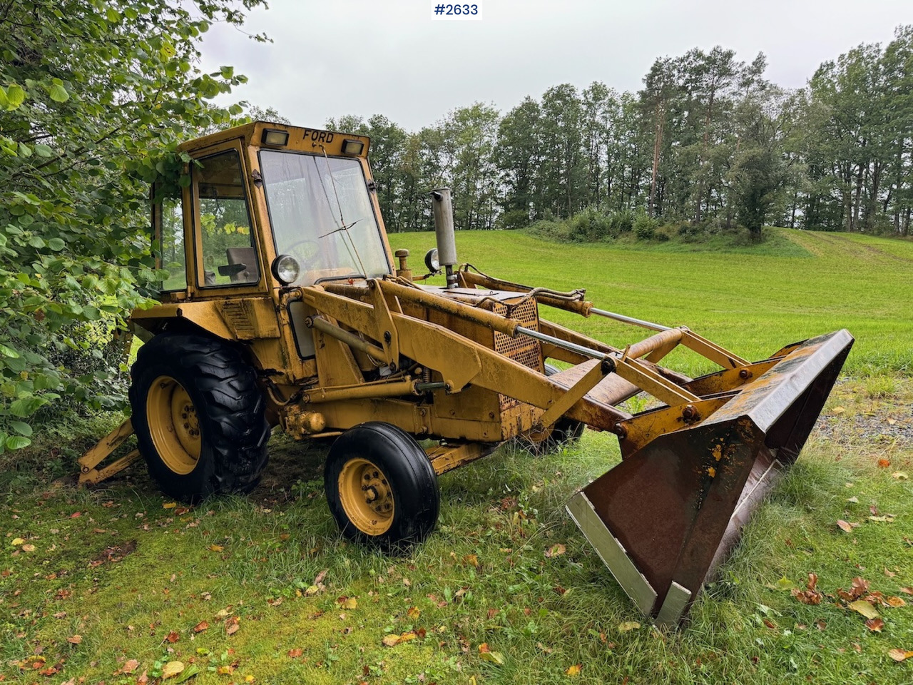 Retroexcavadora 1976 Ford 550 Backhoe: foto 8