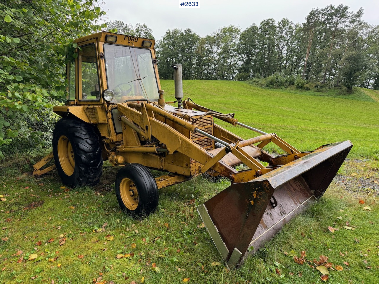 Retroexcavadora 1976 Ford 550 Backhoe: foto 6