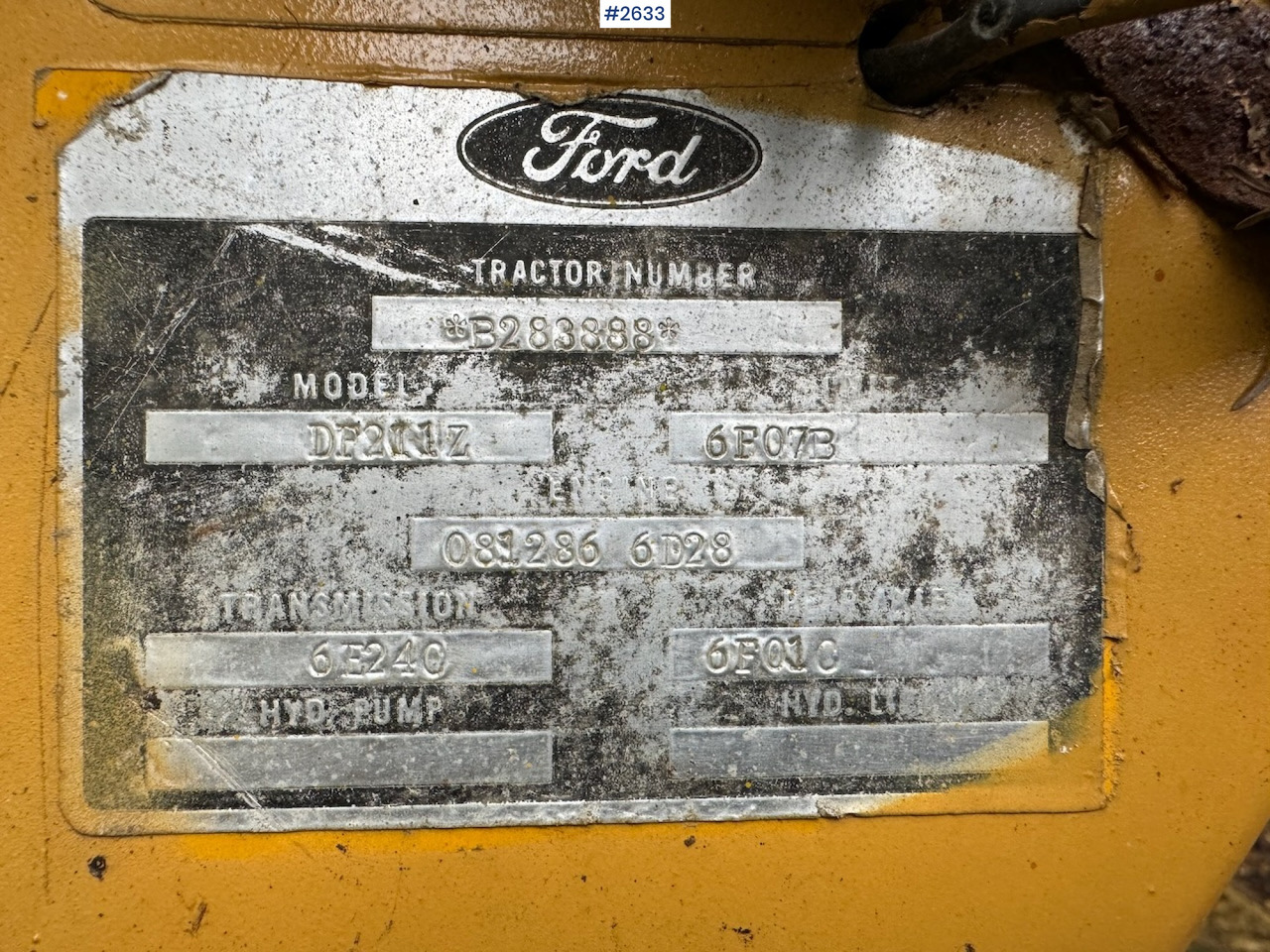 Retroexcavadora 1976 Ford 550 Backhoe: foto 31