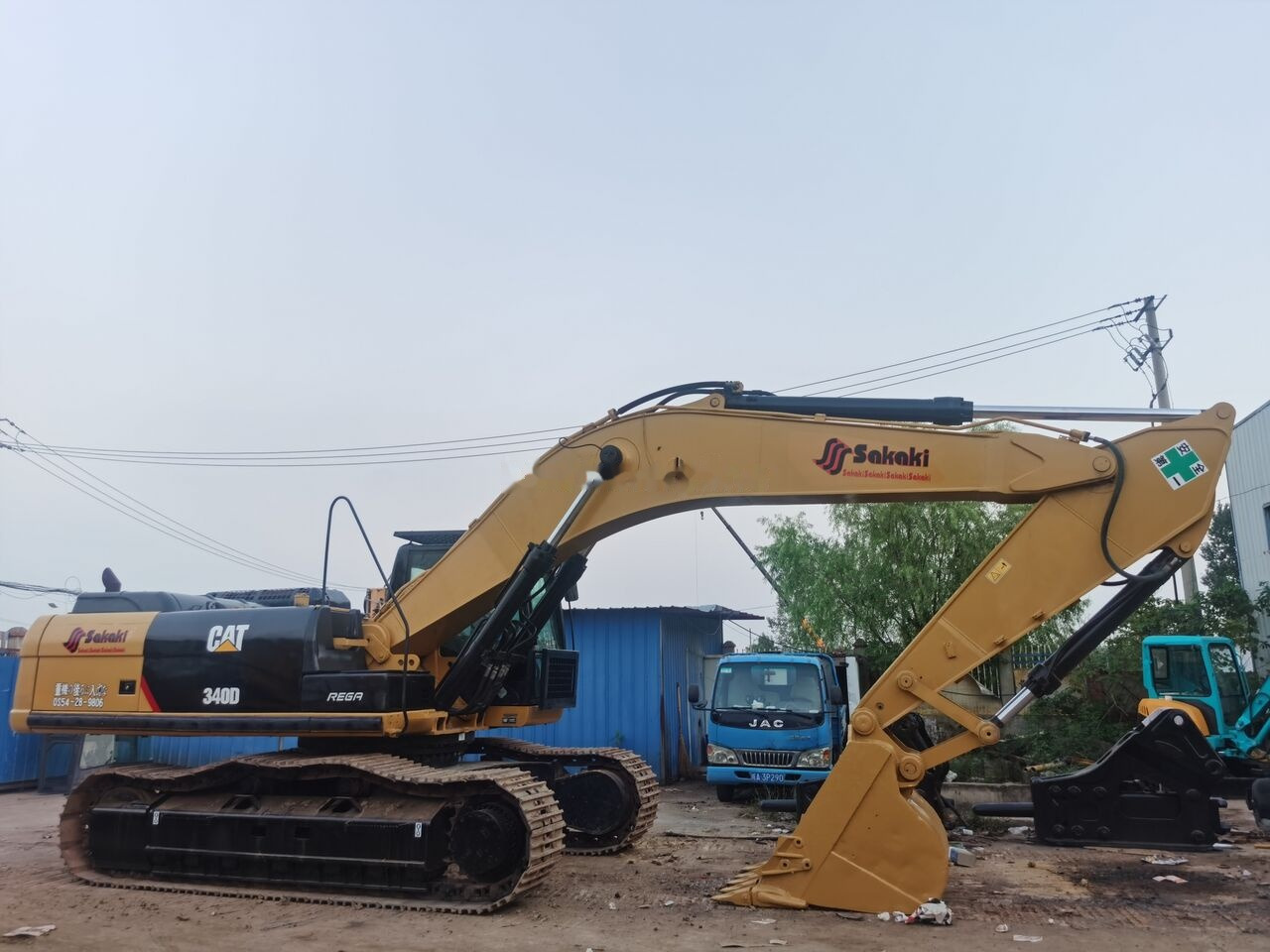 Excavadora de cadenas Caterpillar 340D: foto 9