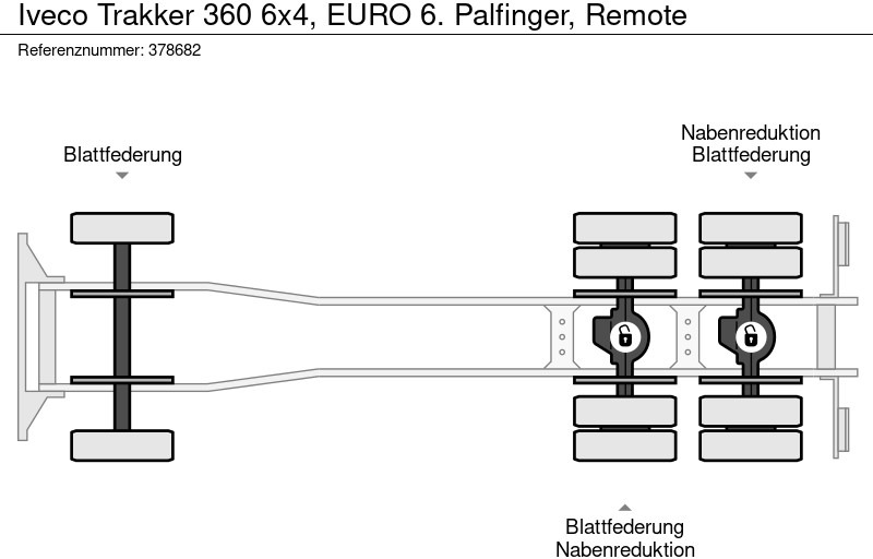 Leasing de Iveco Trakker 360 6x4, EURO 6. Palfinger, Remote Iveco Trakker 360 6x4, EURO 6. Palfinger, Remote: foto 17