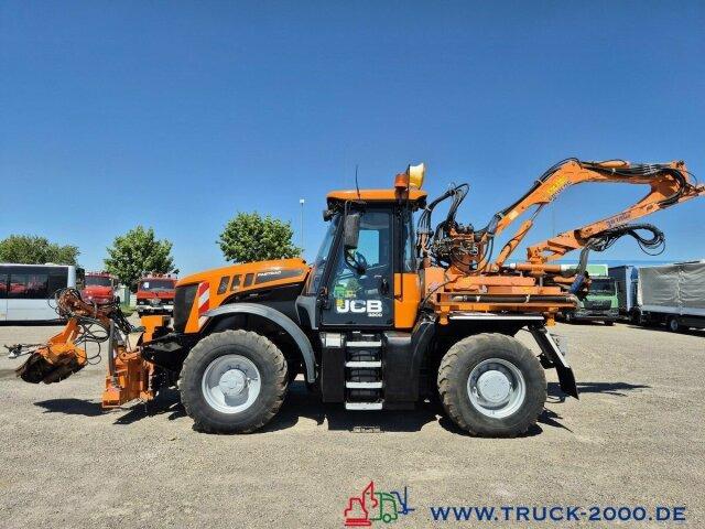 Tractor JCB Fastrac inklusive 4x4 Mulag Front + Heck Mäher: foto 15