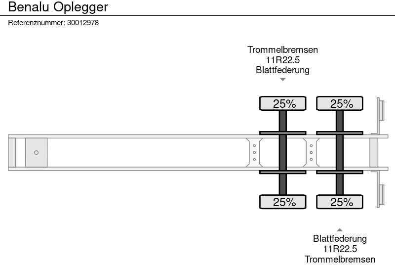 Semirremolque volquete Benalu Oplegger: foto 13