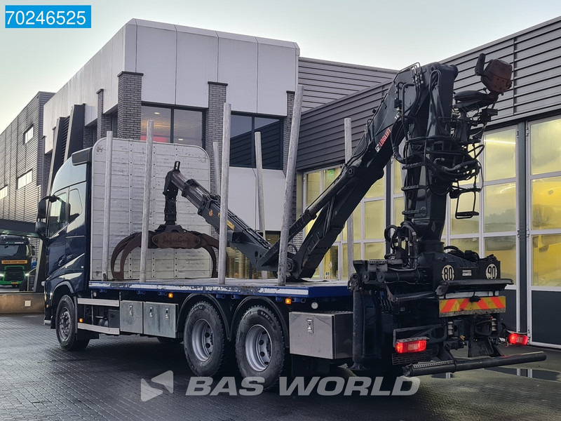 Leasing de Volvo FH16 550 6X4 Holztransport Wood Crane Loglift 165z Retarder Euro 6 Volvo FH16 550 6X4 Holztransport Wood Crane Loglift 165z Retarder Euro 6: foto 19