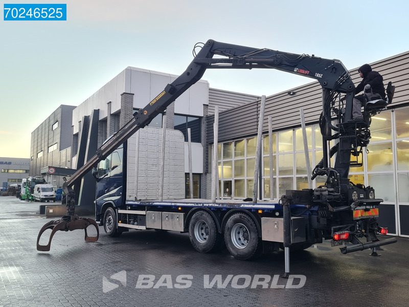 Leasing de Volvo FH16 550 6X4 Holztransport Wood Crane Loglift 165z Retarder Euro 6 Volvo FH16 550 6X4 Holztransport Wood Crane Loglift 165z Retarder Euro 6: foto 7