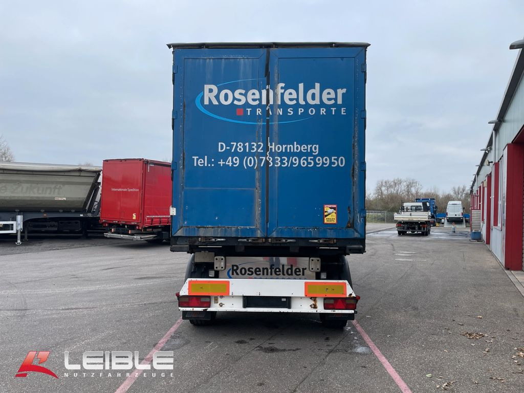 Remolque portacontenedore/ Intercambiable Kögel AWE 18*BDF-Lafette*mit Ersatzrad* BPW Achsen: foto 11