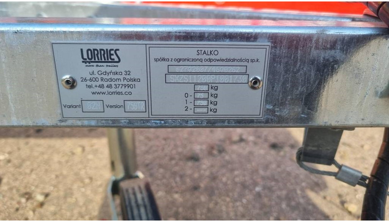 Remolque de coche nuevo Lorries PU75, Släpvagn: foto 10 Remolque de coche nuevo Lorries PU75, Släpvagn: foto 10