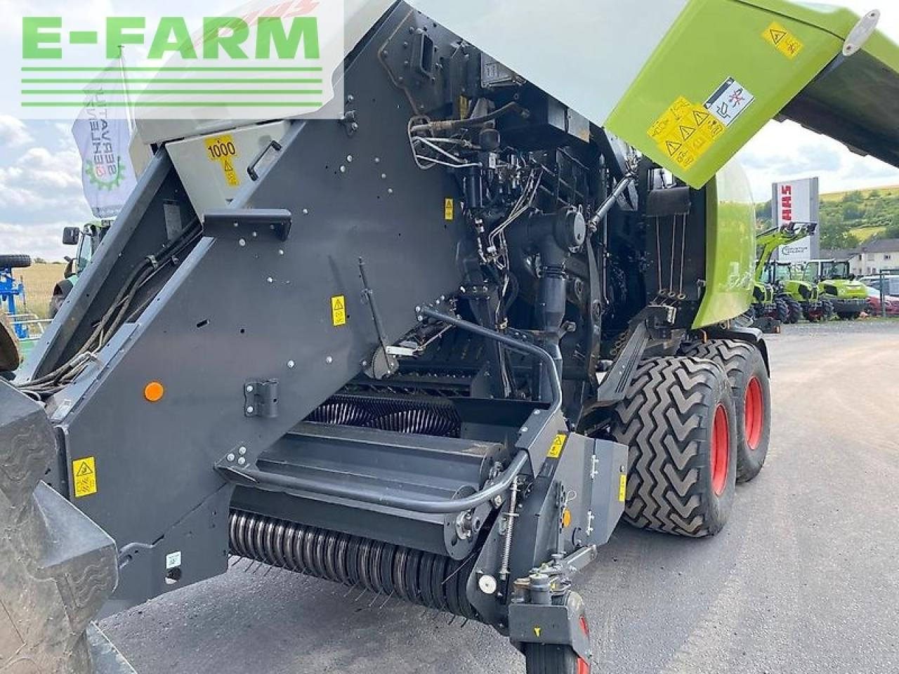 Empacadora de pacas cuadradas CLAAS quadrant 5300 fc tandem sofort einsatzbereit: foto 8