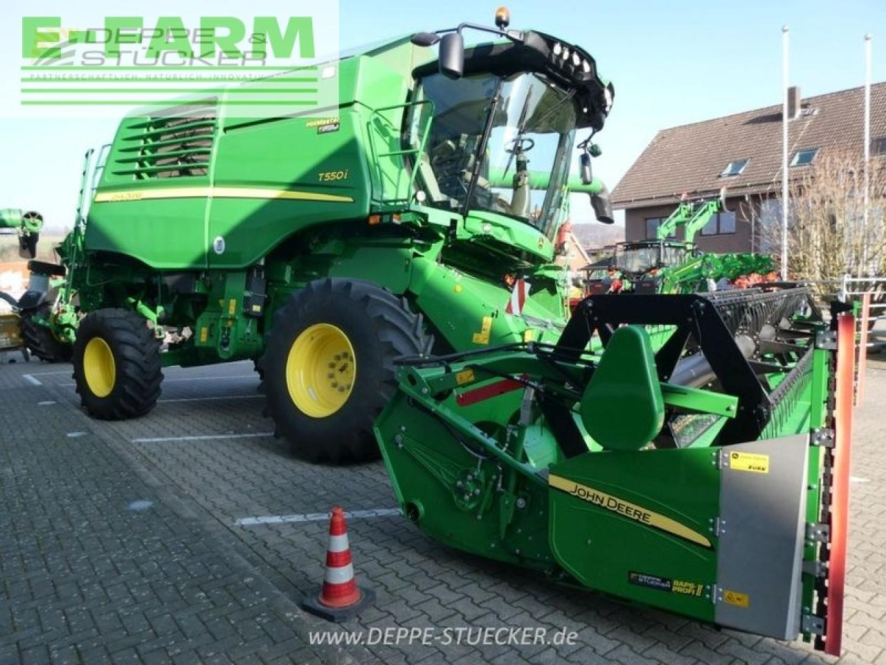 Cosechadora de granos John Deere t550 hm: foto 19